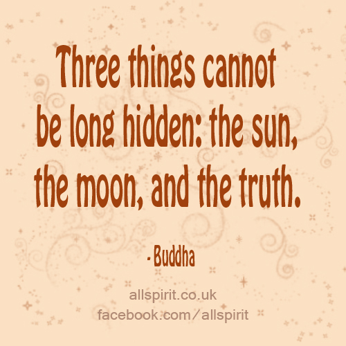Sun, Moon, Truth